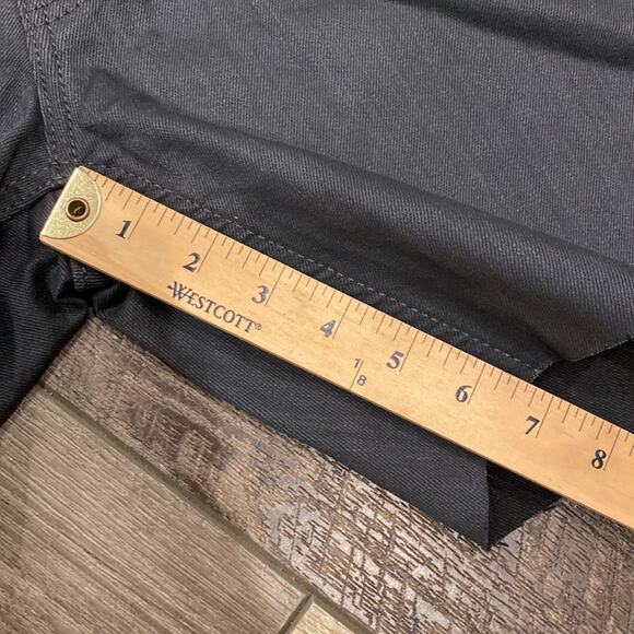 Levi's Men's 541 Athletic Taper Fit Jeans Cut As Shorts Dark Gray Size 32 - Picture 7 of 11